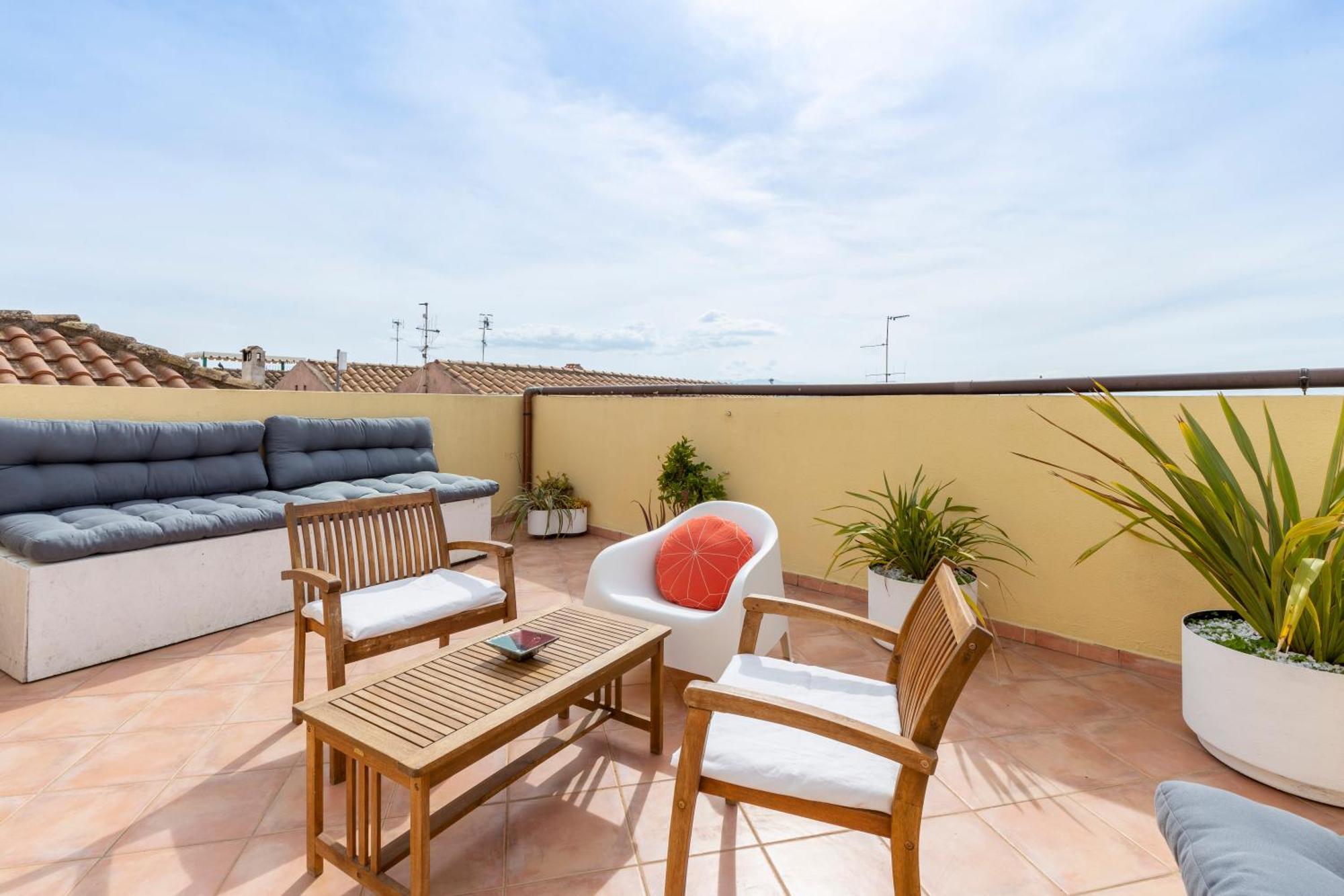 Castello Attic Sunset Terrace Lejlighed Cagliari Eksteriør billede